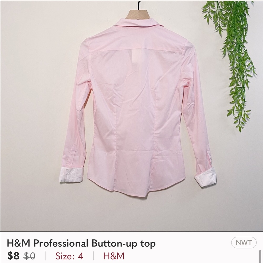H&M Professional Button-up top